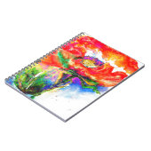 Carnet Poppy Red Solar (Côté gauche)