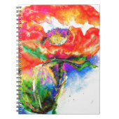 Carnet Poppy Red Solar (Devant)