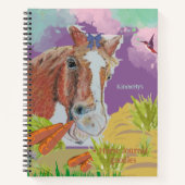 Carnet Poppy sourit coloré, (Devant)