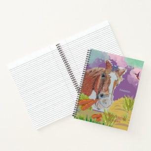 Carnet Poppy sourit coloré,