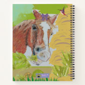 Carnet Poppy sourit coloré, (Dos)