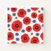 Carnet Poppys Et Cornflowers Motif (Dos)