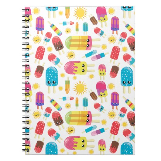 Carnet Popsicle Summer Design (Devant)