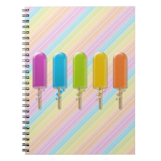 Carnet popsicles (Devant)