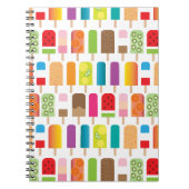 Carnet Popsicles et festins doux de dessert de barres de (Devant)