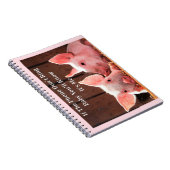 Carnet Porc drôle Memes avec des énonciations et des (Côté Droit)