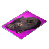 Carnet Porc noir de bébé (Côté gauche)