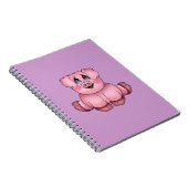 Carnet porcin rose (Côté Droit)