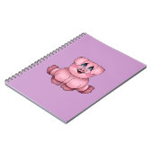 Carnet porcin rose (Côté gauche)