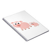 Carnet Porcs roses mignons (Côté Droit)