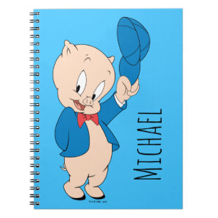 Carnet Porky Pig   Chapeau qui s'envole