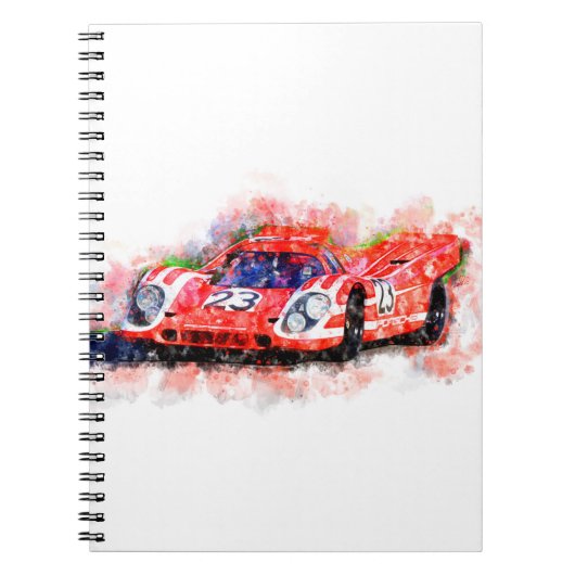 Carnet Porsche 917 Salzbourg (Devant)
