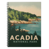 Carnet Port du bar du parc national Retro Acadia (Devant)