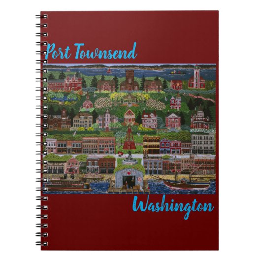 Carnet Port historique Townsend, Washington (Devant)