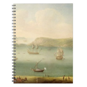 Carnet Port Mahon, Minorca, 1730's (huile sur la toile)