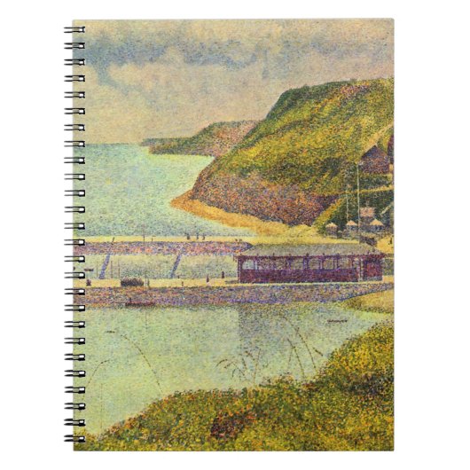 Carnet Port Port-en-Bessin Haute Marée par Georges Seurat (Devant)