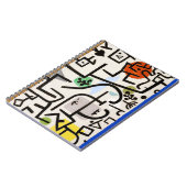 Carnet Port riche par Paul Klee (Côté gauche)