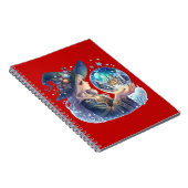Carnet Porta-Copos (Coaster) Bruxa Natalina (Côté Droit)
