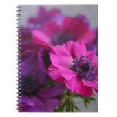 Carnet portable anemones (Devant)