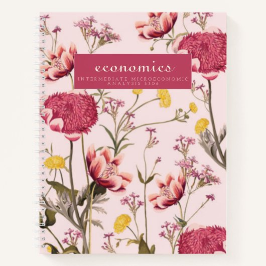 Carnet portable brandes economics (Devant)