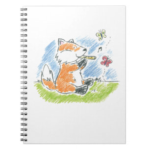 Carnet Portable Furry Friends Music Spiral