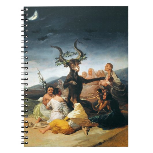 Carnet Portable Goya Witch Sabbath (Devant)