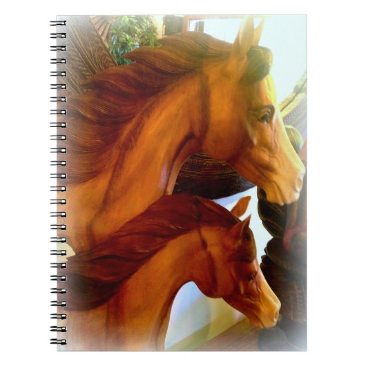 Carnet portable mare et poney (Devant)