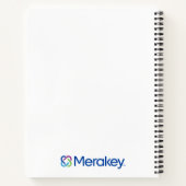 Carnet Portable Merakey Logo Spiral (Dos)