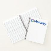 Carnet Portable Merakey Logo Spiral (Intérieur)