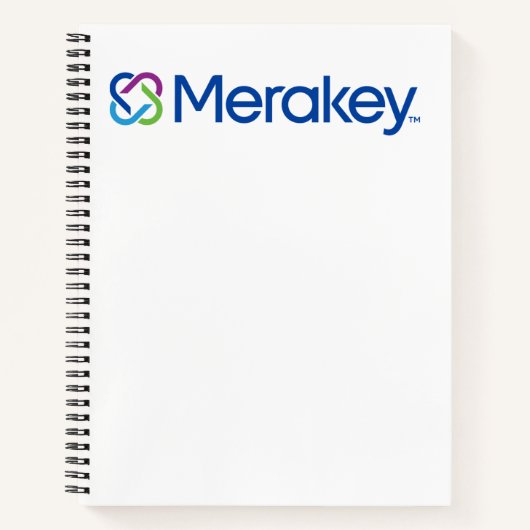 Carnet Portable Merakey Logo Spiral (Devant)