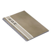 Carnet Portable Monogramme gris brouillard (Côté Droit)