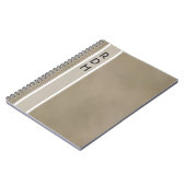 Carnet Portable Monogramme gris brouillard (Côté gauche)