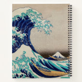 Carnet Portable Spiral "Big Wave" Chef-d'oeuvre japonais (Dos)