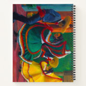 Carnet Portable Spiral Dancer Folk Mexicain (Dos)