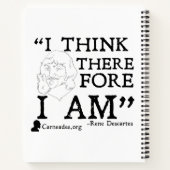 Carnet Portable Spiral René Descartes (Dos)