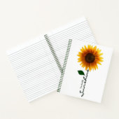 Carnet Portable Spiral - Vous Êtes Mon Soleil (Intérieur)