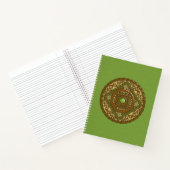 Carnet Portable Virgo Mandala Spiral (Intérieur)