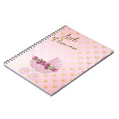 Carnet Porte bébé Little Princess Pink & Gold Crown (Côté gauche)