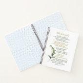 Carnet Porte - clé acrylique (Intérieur)