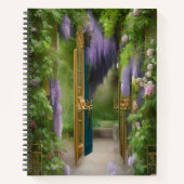 Carnet Porte de jardin et Wisteria (Devant)