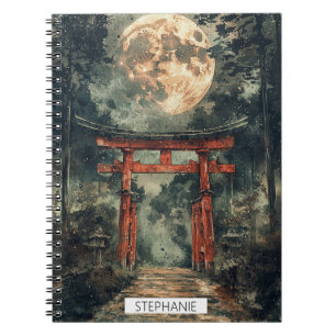 Carnet Porte de temple vermillon encre aquarelle (3)