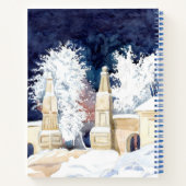 Carnet Porte d'hiver la nuit (Dos)