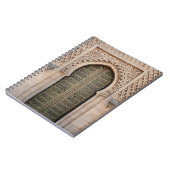CARNET PORTE EN BOIS GRIS (Côté gauche)
