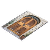 Carnet Porte en bois sculpté (Côté gauche)