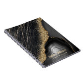 Carnet Porte en marbre noir (Côté Droit)