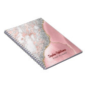 Carnet Porte en marbre rose (Côté Droit)