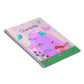 Carnet Porte Fée Rose Cute (Côté Droit)