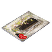 Carnet Porte fée secrète à "terre magique" / Fée (Côté gauche)