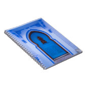 Carnet Porte marocaine bleue (Côté Droit)