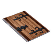 Carnet Porte médiévale en bois (Côté Droit)